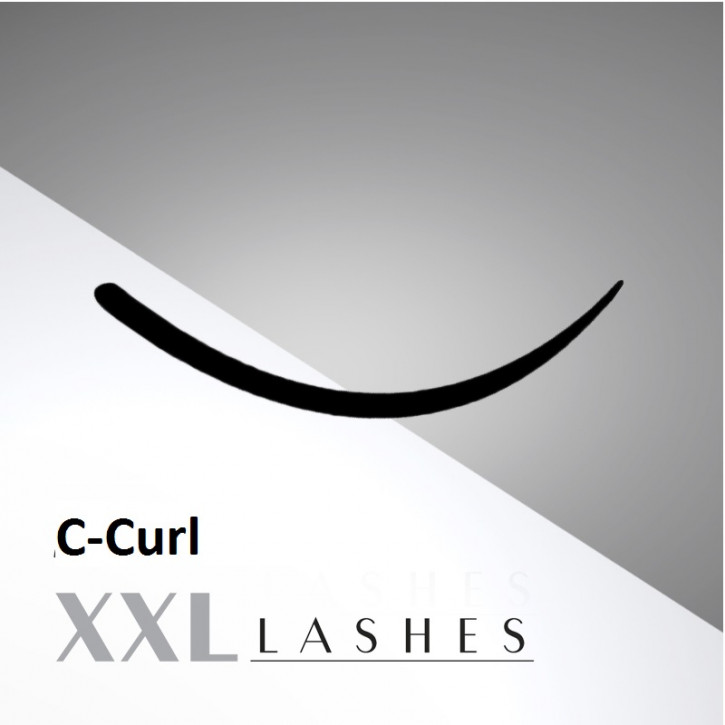 C-Curl Ciglia Premium | Diametro 0,15 mm | Lunghezza 7 mm
