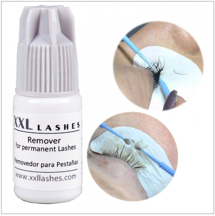 XXL Lashes Gel Remover / Lash Extension Remover, rimuove delicatamente le ciglia senza gocciolare, 5 ml