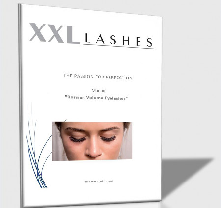 Manuale Formativo di XXL Lashes “Tecnica Volume Russo”, Formazione Tecnica Ciglia xD Tedesco